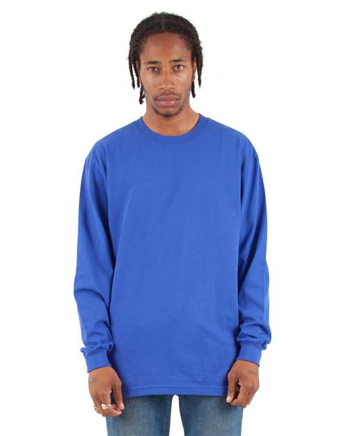 Unisex Tall Max Heavyweight Long Sleeve T-Shirt - Royal