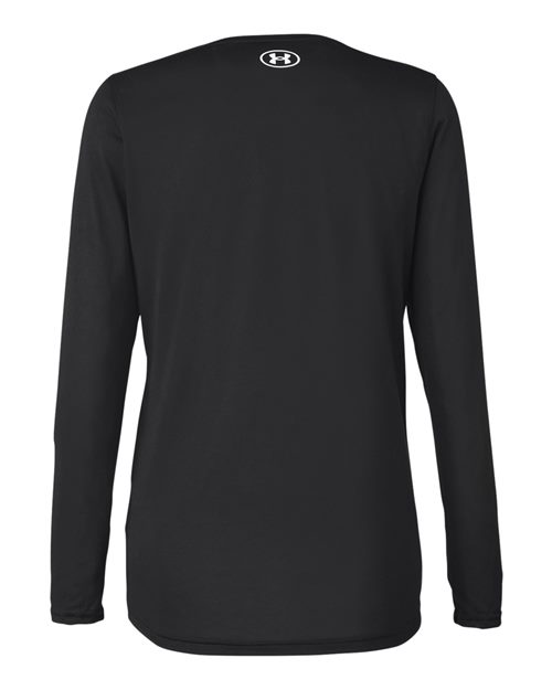Women's Team Tech™ Long Sleeve T-Shirt - Black/ White