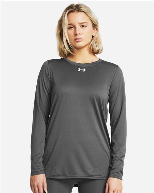 Women's Team Tech™ Long Sleeve T-Shirt - Castlerock/ White