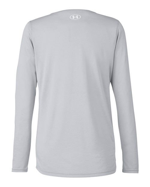 Women's Team Tech™ Long Sleeve T-Shirt - Mod Grey Light Heather/ White