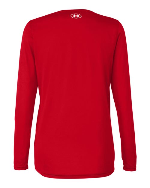 Women's Team Tech™ Long Sleeve T-Shirt - Red/ White