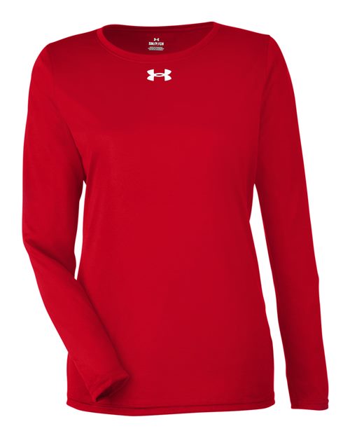 Women's Team Tech™ Long Sleeve T-Shirt - Red/ White