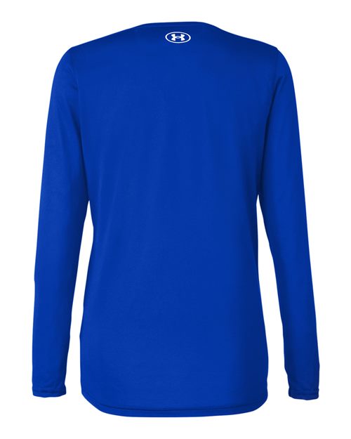 Women's Team Tech™ Long Sleeve T-Shirt - Royal/ White