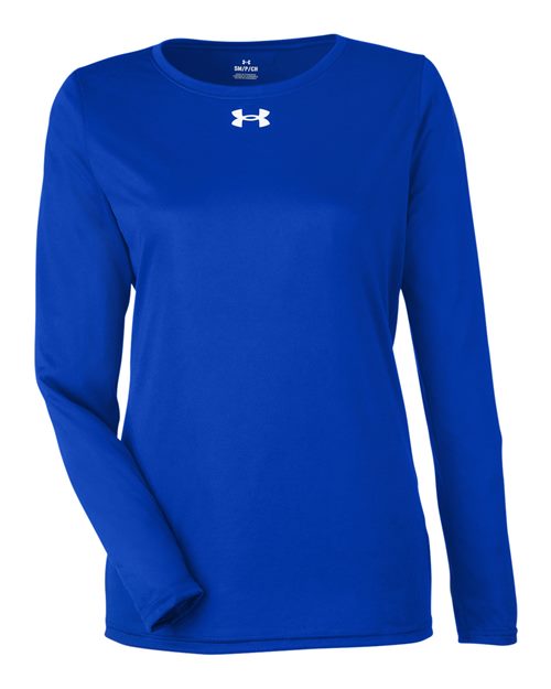 Women's Team Tech™ Long Sleeve T-Shirt - Royal/ White