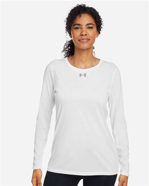 Women's Team Tech™ Long Sleeve T-Shirt - White/ Mod Grey