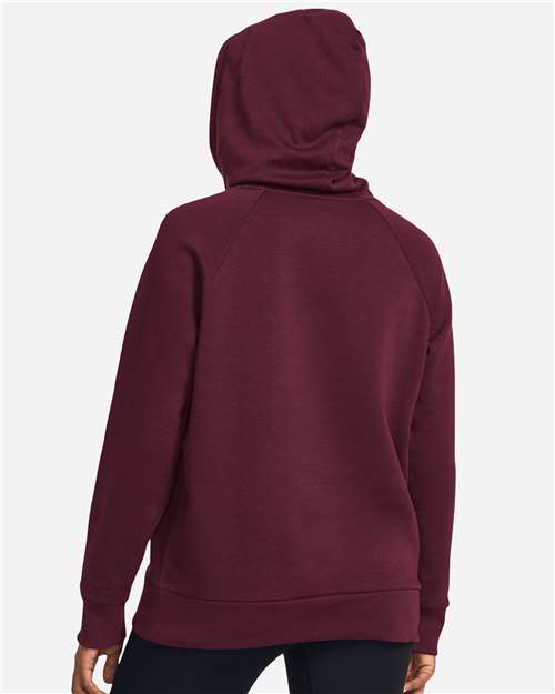 Women's Rival Fleece Hooded Sweatshirt - Maroon/ White
