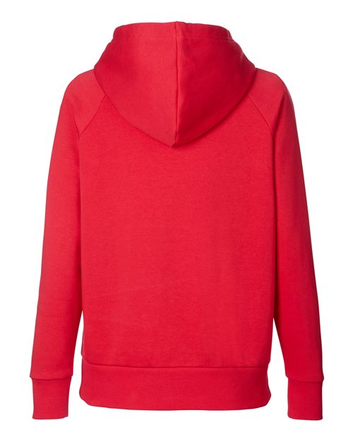 Women's Rival Fleece Hooded Sweatshirt - Red/ White
