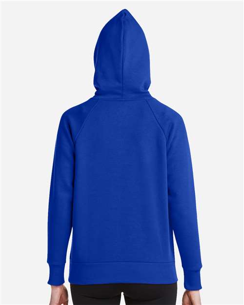Women's Rival Fleece Hooded Sweatshirt - Royal/ White