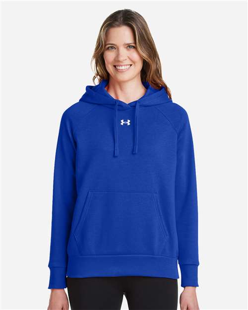 Women's Rival Fleece Hooded Sweatshirt - Royal/ White