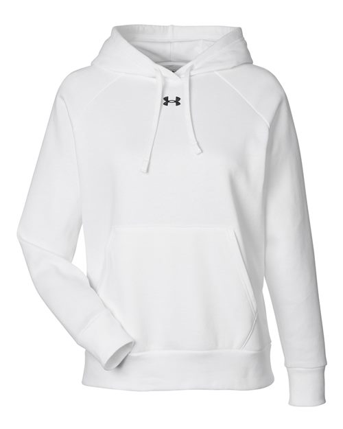 Women's Rival Fleece Hooded Sweatshirt - White/ Black