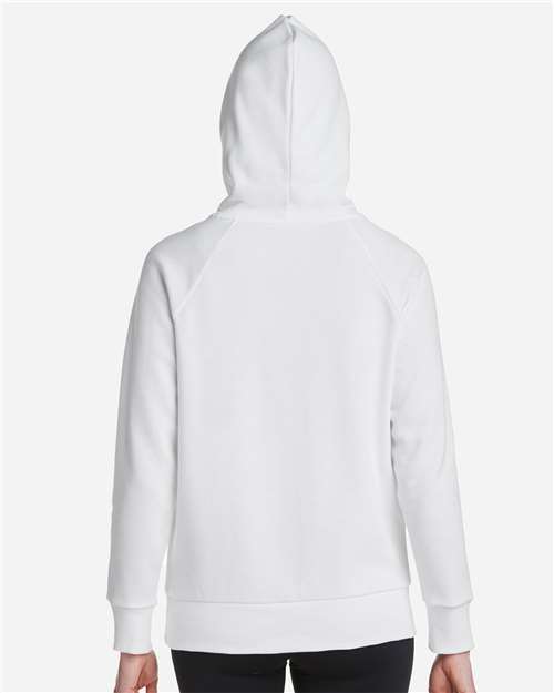 Women's Rival Fleece Hooded Sweatshirt - White/ Black