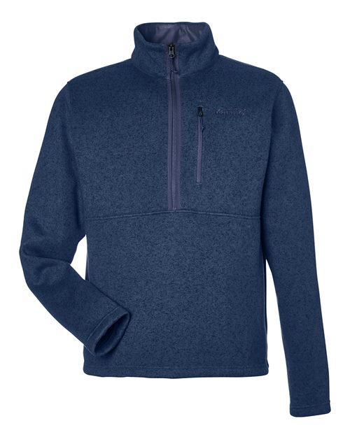 Men's Drop Line Half-Zip Jacket - Arctic Navy Heather