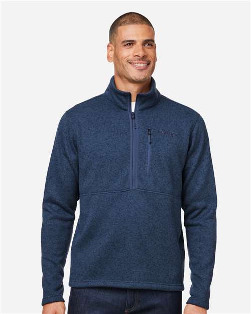 Men's Drop Line Half-Zip Jacket - Arctic Navy Heather