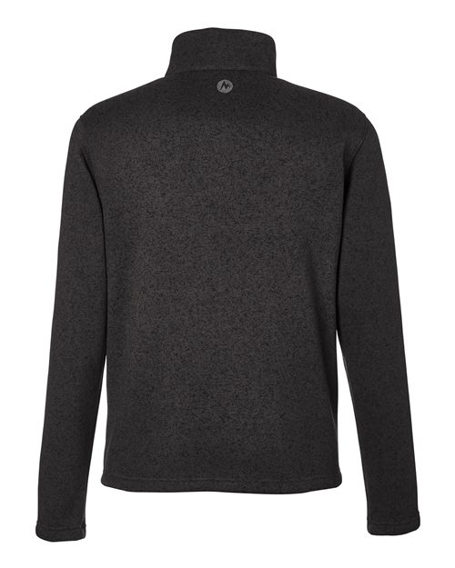 Men's Drop Line Half-Zip Jacket - Black Heather