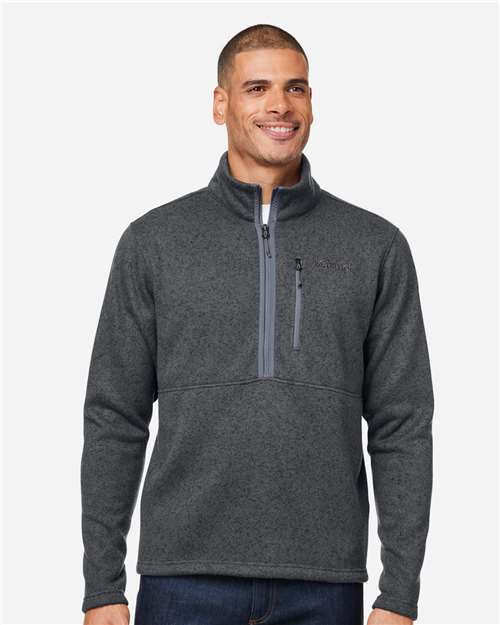 Men's Drop Line Half-Zip Jacket - Steel Onyx Heather