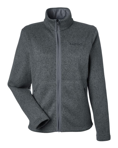 Women's Drop Line Fleece Jacket - Steel Onyx Heather
