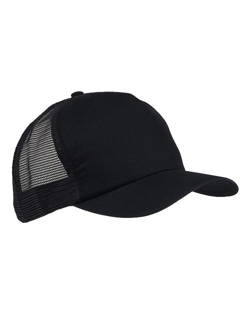 Twill Trucker Cap - Black