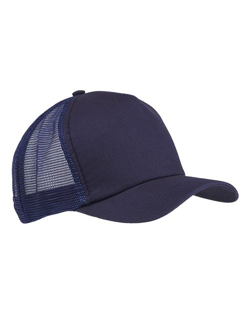 Twill Trucker Cap - Navy