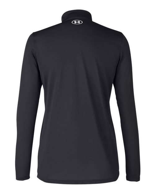Women's Team Tech™ Half-Zip Pullover - Black/ White