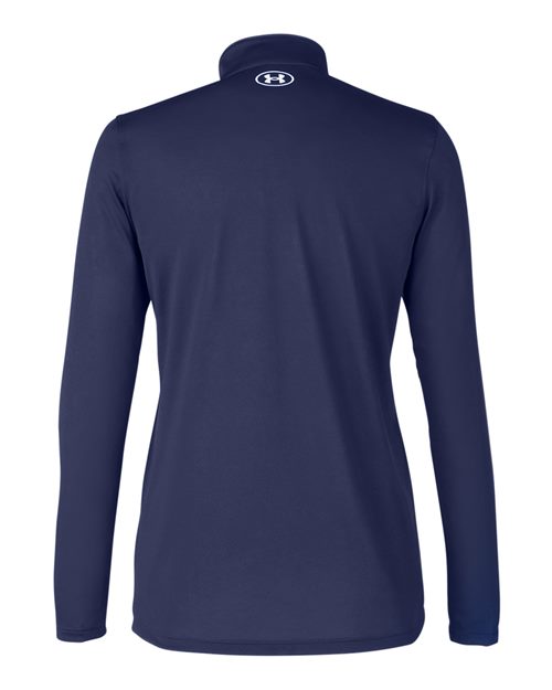 Women's Team Tech™ Half-Zip Pullover - Midnight Navy/ White