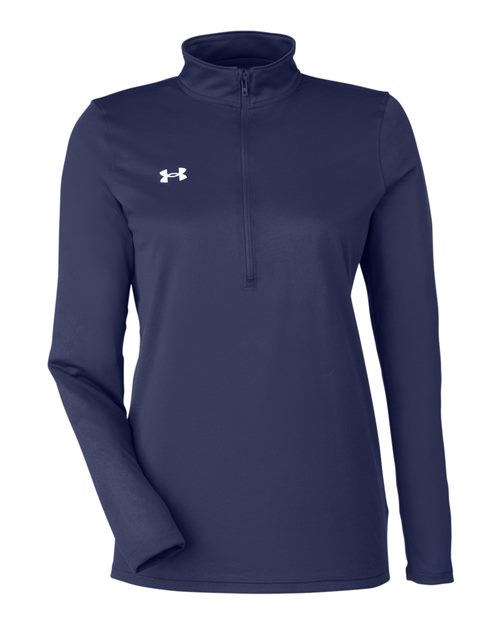 Women's Team Tech™ Half-Zip Pullover - Midnight Navy/ White