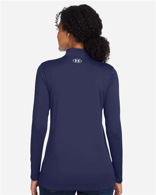 Women's Team Tech™ Half-Zip Pullover - Midnight Navy/ White