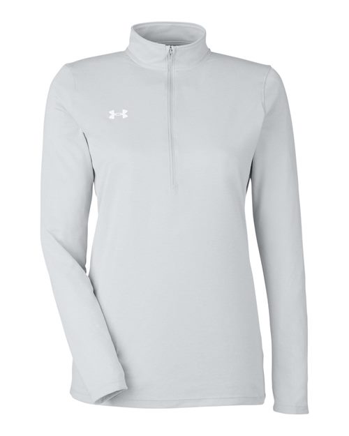 Women's Team Tech™ Half-Zip Pullover - Mod Grey Light Heather/ White