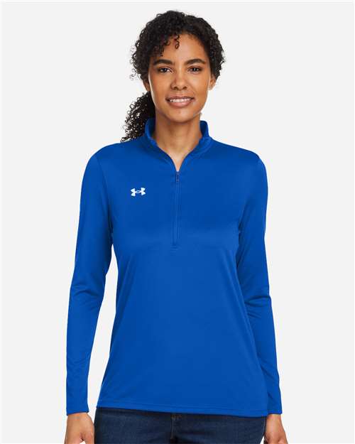 Women's Team Tech™ Half-Zip Pullover - Royal/ White