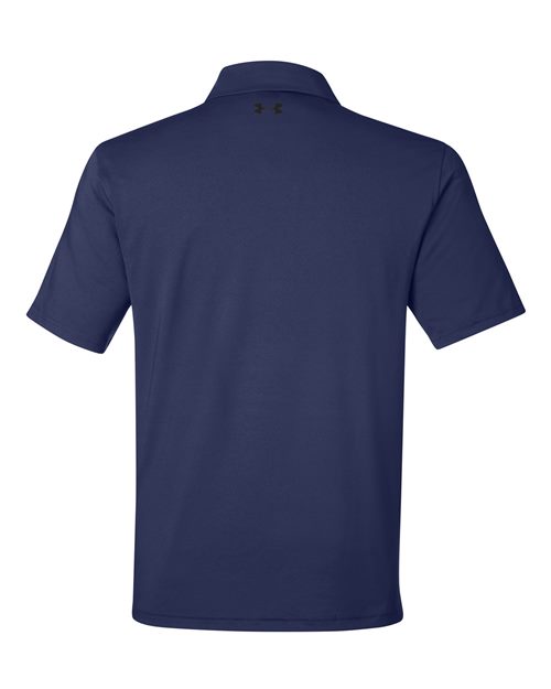 Men's Recycled Polo - Midnight Navy/ White