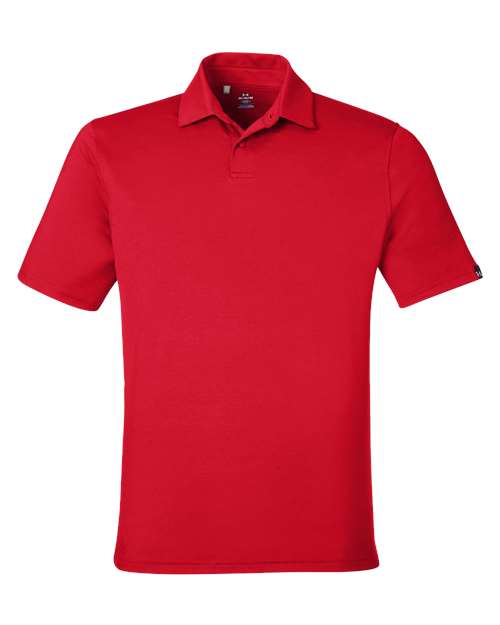 Men's Recycled Polo - Red/ White