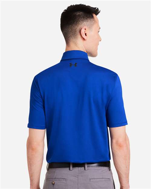 Men's Recycled Polo - Royal/ White