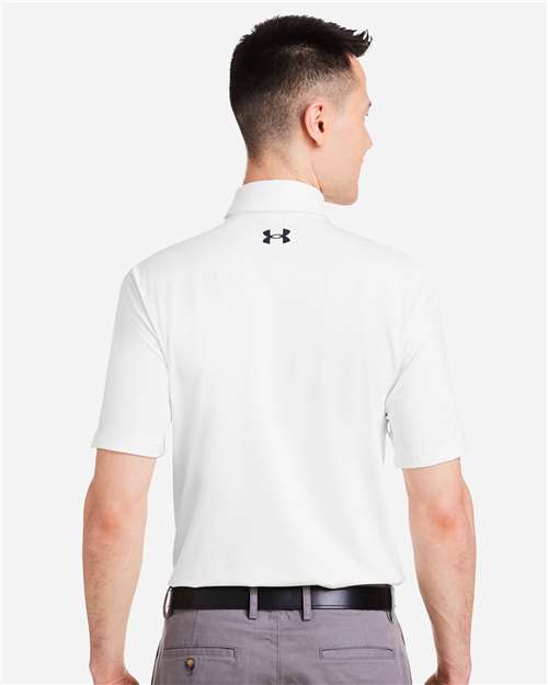 Men's Recycled Polo - White/ White