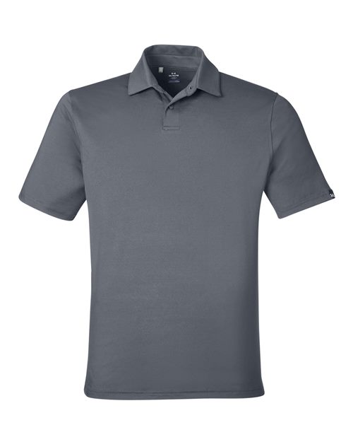 Men's Recycled Polo - Castlerock/ White