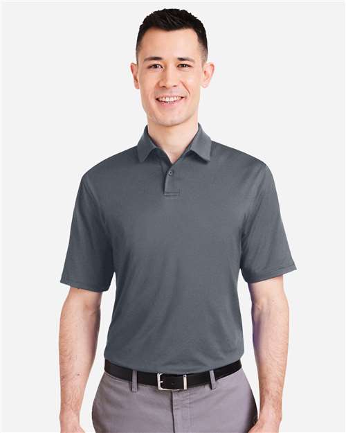 Men's Recycled Polo - Castlerock/ White