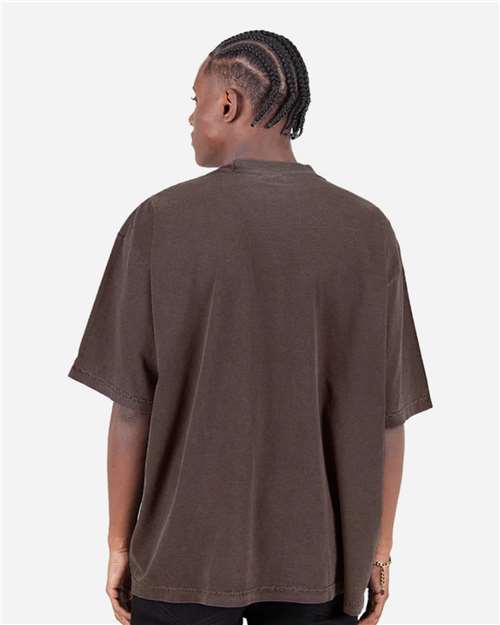 Unisex Max Heavyweight Garment-Dyed Drop Shoulder T-Shirt - Mocha