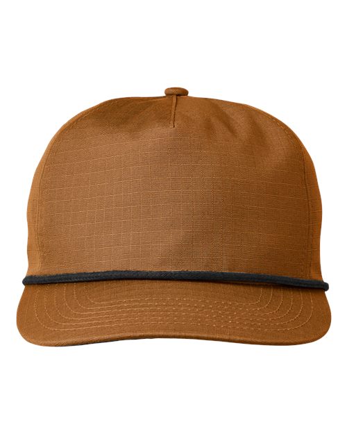 Lariat Ripstop Cap - Old Gold/ Black Rope