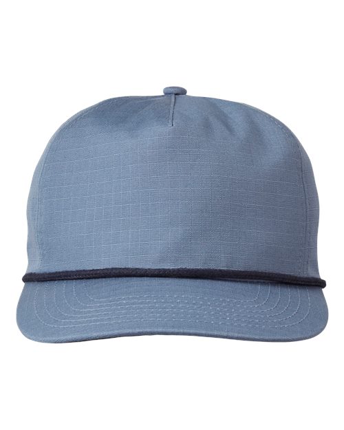 Lariat Ripstop Cap - Slate Blue/ Navy Rope