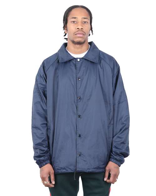 Unisex Coaches Jacket - Navy