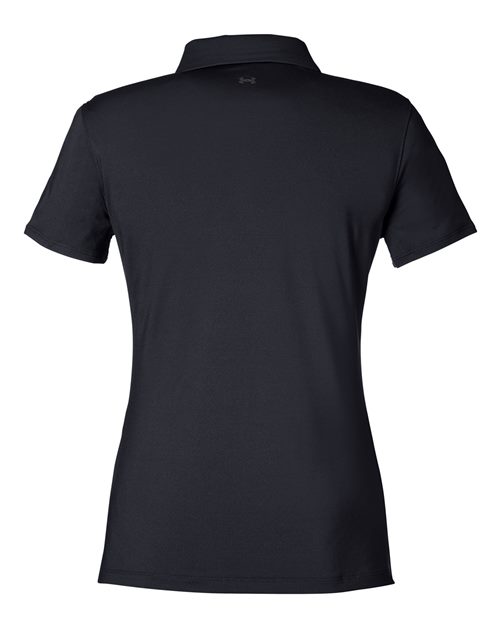 Women's Recycled Polo - Black/ White