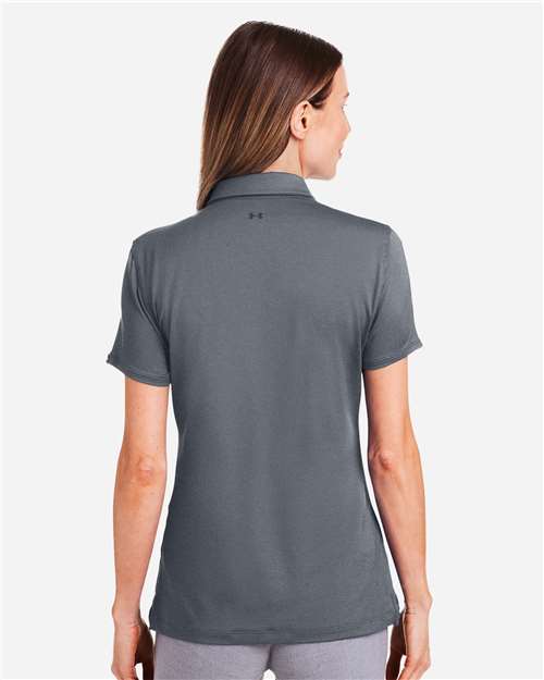 Women's Recycled Polo - Castlerock/ White
