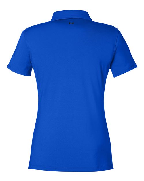 Women's Recycled Polo - Royal/ White