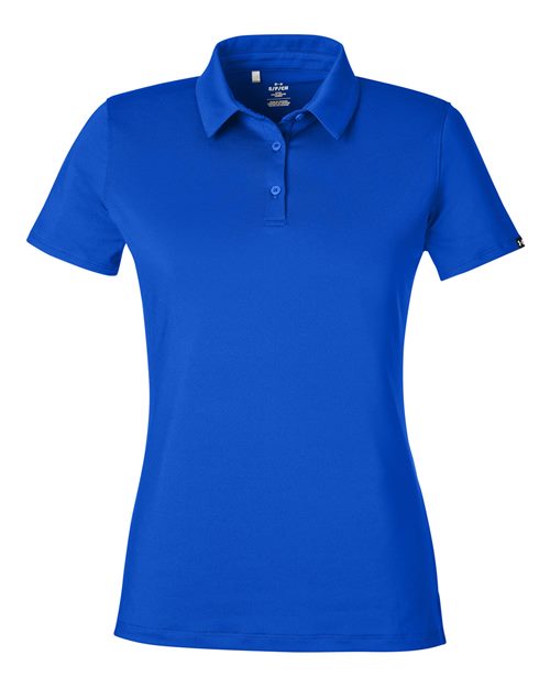 Women's Recycled Polo - Royal/ White