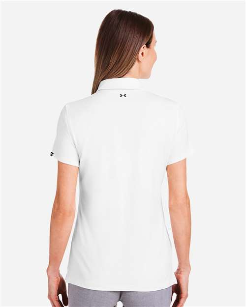 Women's Recycled Polo - White/ White
