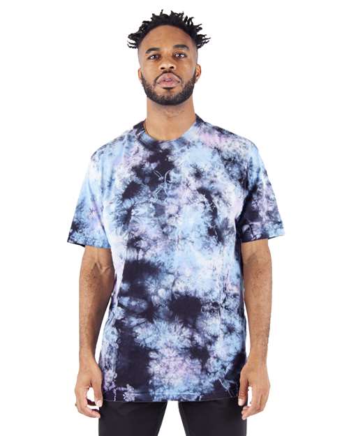 Unisex Max Heavyweight Tie-Dyed T-Shirt - Milky Way