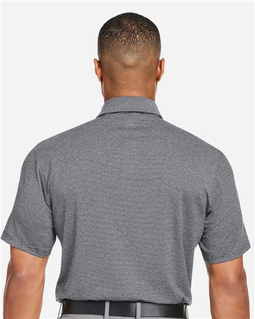 Men's Destin Drive Striped Performance Polo - Black/ White