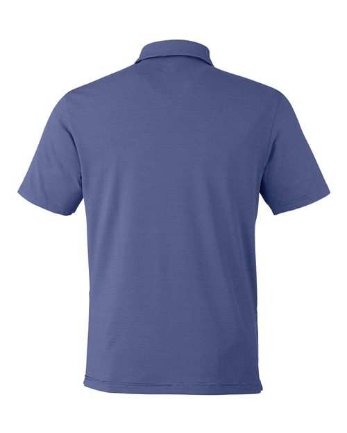 Men's Destin Drive Striped Performance Polo - Royal/ White