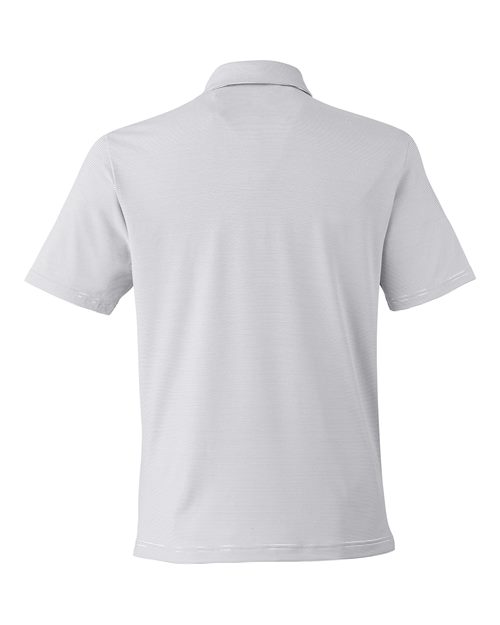 Men's Destin Drive Striped Performance Polo - White/ Black