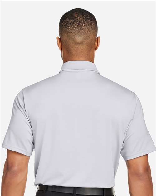 Men's Destin Drive Striped Performance Polo - White/ Black