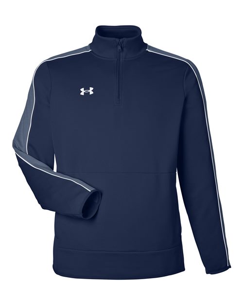 Men's Command 2.0 Quarter-Zip Pullover - Midnight Navy/ White