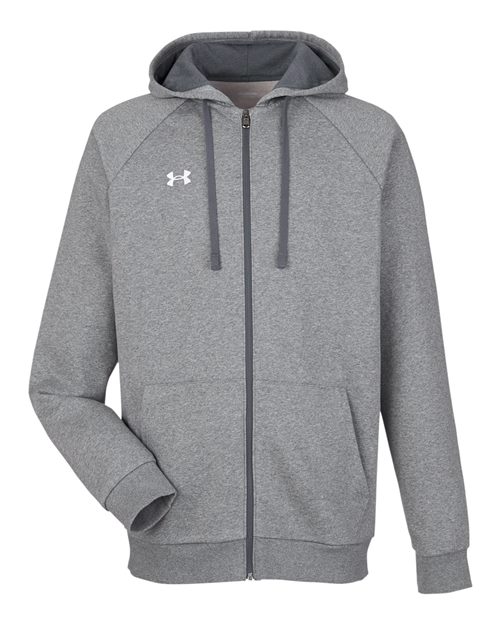 Men's Rival Fleece Full-Zip - CS Grey Light Heather/ White